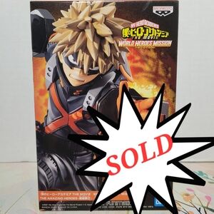 My Hero Academia- The Amazing Heroes - Bakugo Figure (obo)